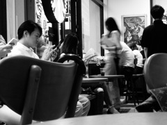 そしてカフェ、やがて夕暮