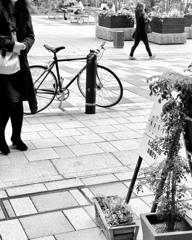 cafe on the sidewalk