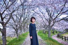 桜ポートレート