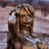 水も滴るいい女・雪だけど