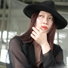 Woman in a Black Hat