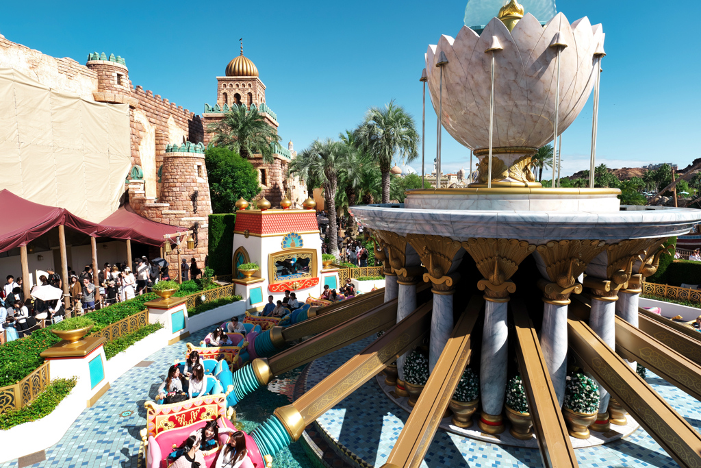 ジャスミンのフライングカーペット