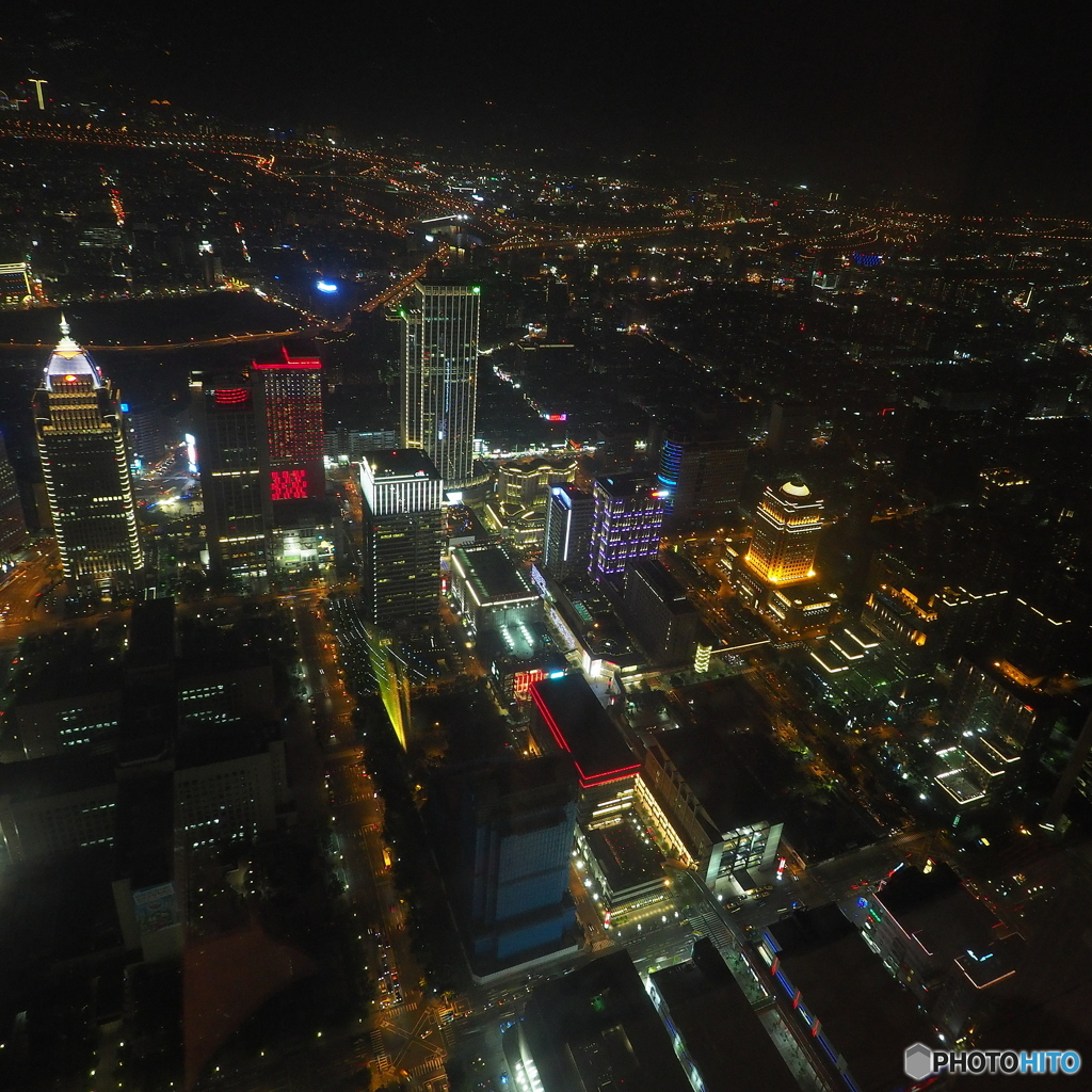 Night view of Taipei