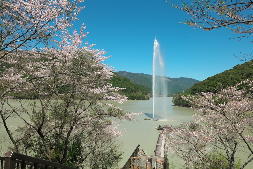 市房ダム湖