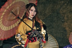 Mustard Yellow Kimono