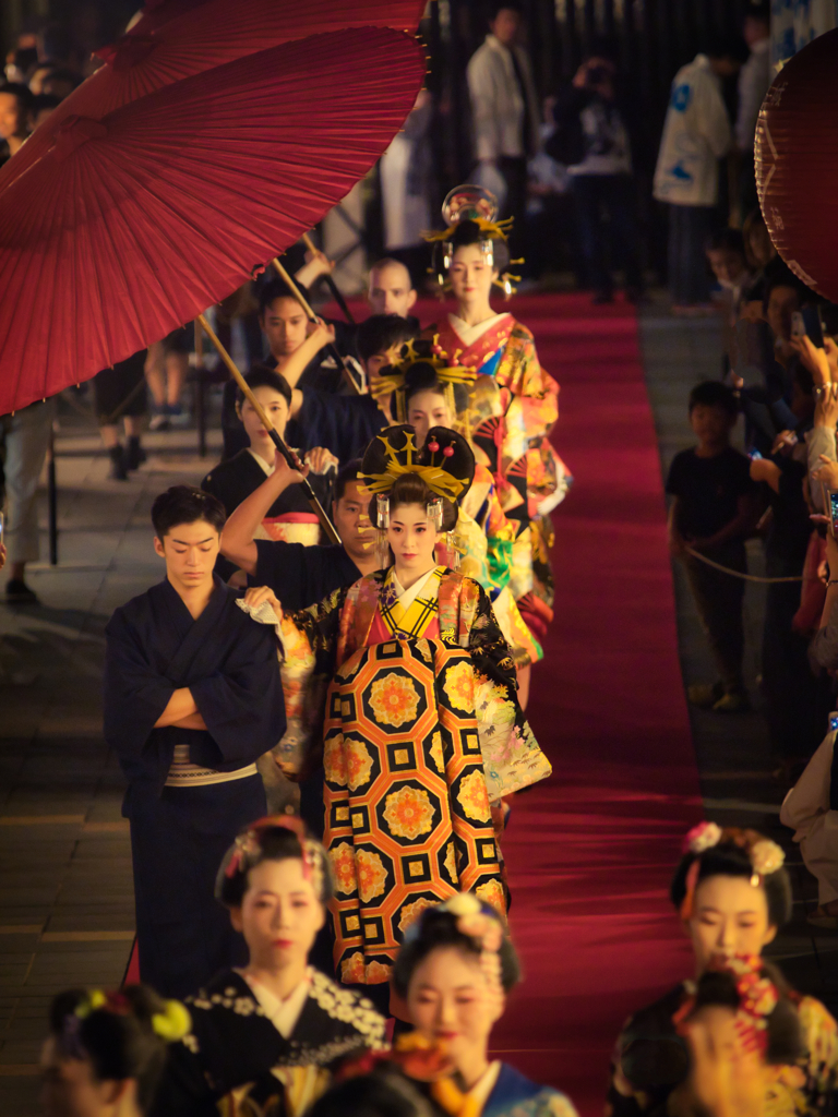 花魁道中