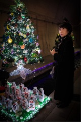 Christmas trees are beautiful green