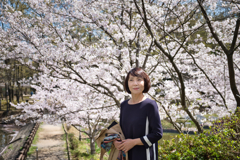 桜ポートレート