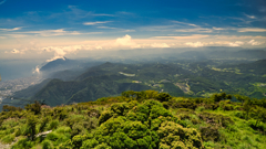 鶴見岳から高崎山
