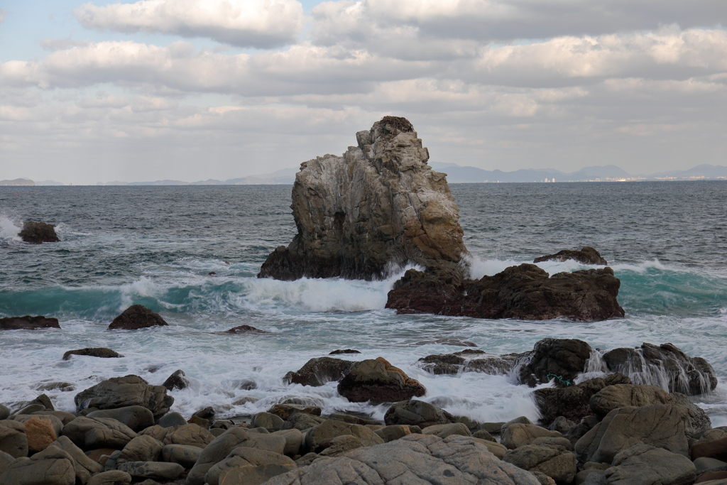 元旦の海