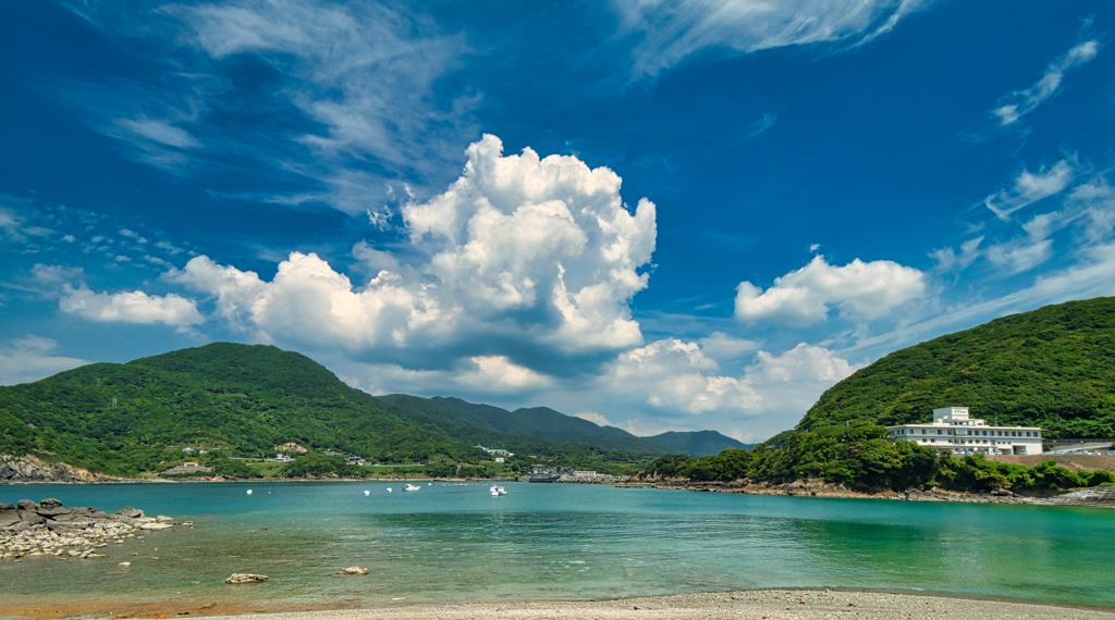 坊津の雲