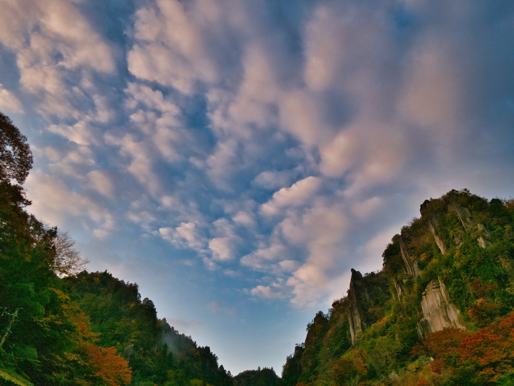 朝焼雲