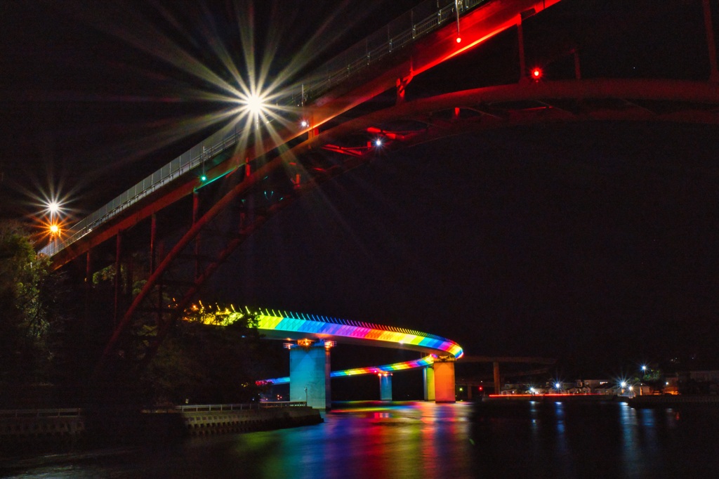 ハイヤ大橋と通天橋