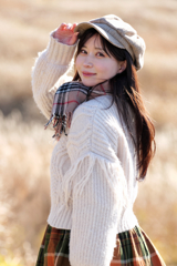 コートを脱いで