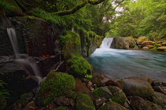 黎明の滝