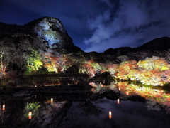 御船山楽園紅葉ライトアップ