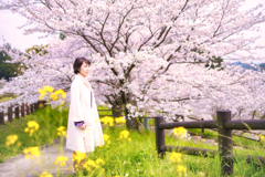 桜ポトレ
