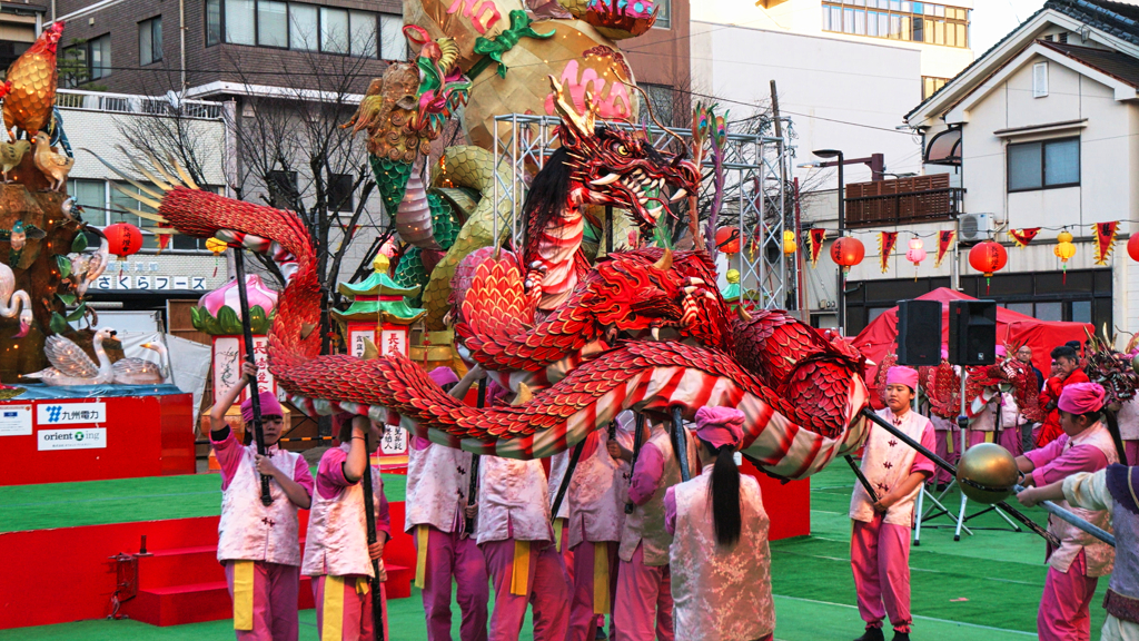 龍踊り