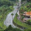 雨の南郷