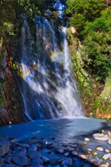 丸尾滝の虹
