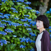 EOS R紫陽花ポトレ