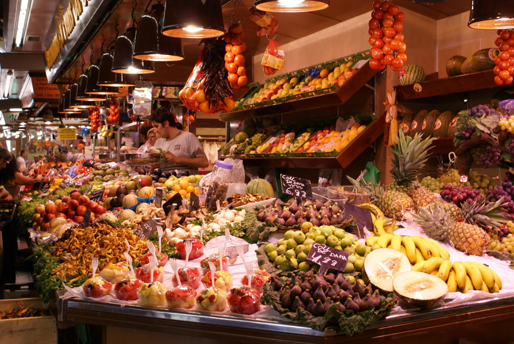 スペインの市場