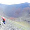 富士山　宝永山第一火口