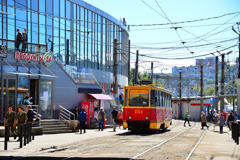 ウラジオストクの路面電車　6