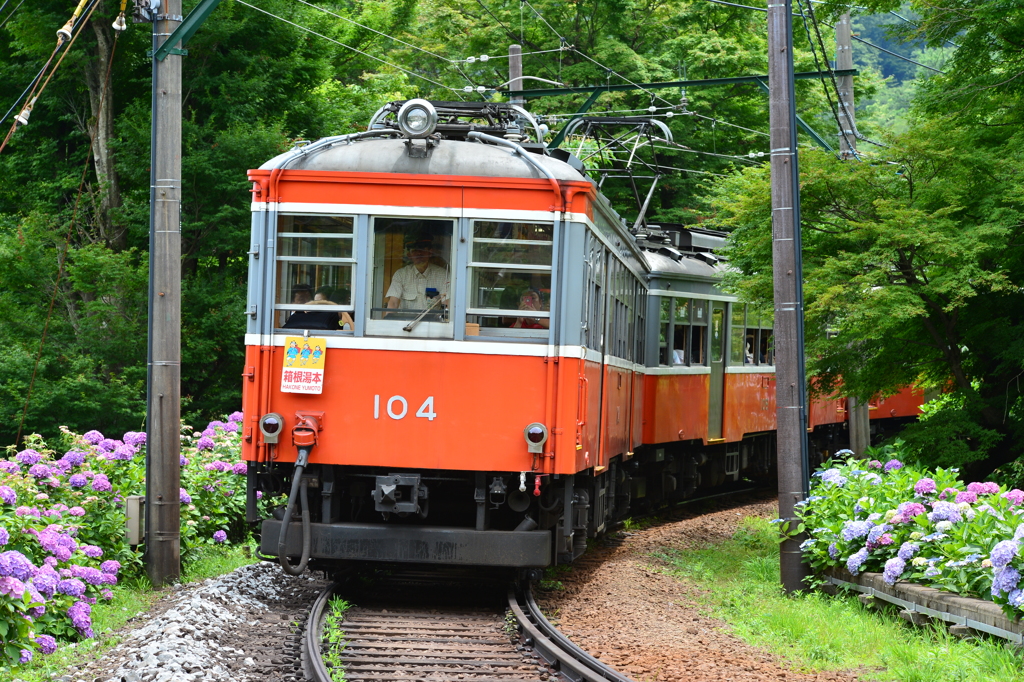 箱根登山鉄道　大平台駅付近　2