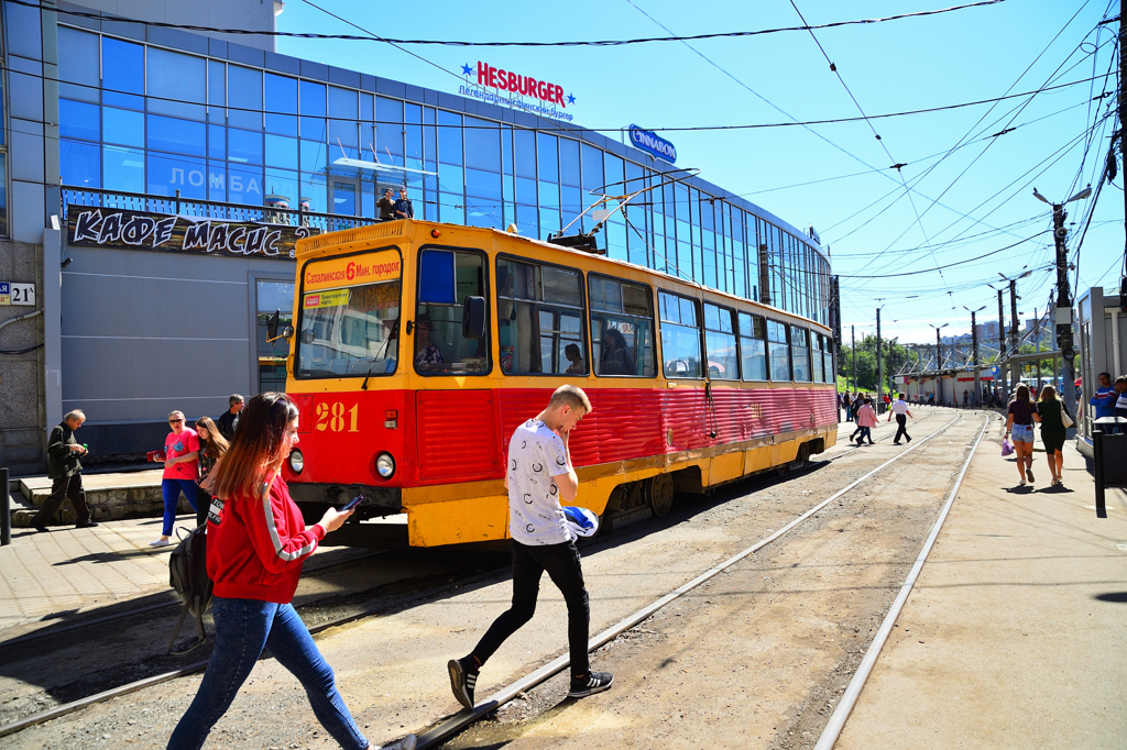 ウラジオストクの路面電車　7