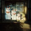 豪徳寺の招き猫