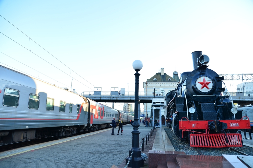 ウラジオストク駅シベリア鉄道ホーム 1