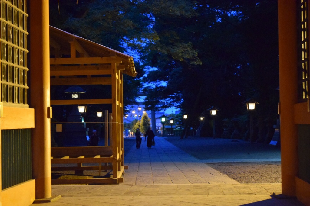 夕方の鹿島神宮