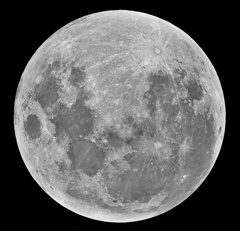 満月（皆既月食後）2022年11月8日