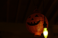 暗闇に浮かぶJack-o'-Lantern