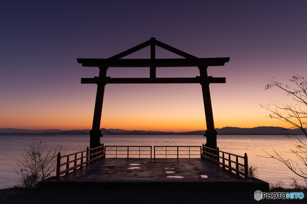 雲のない朝