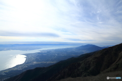 琵琶湖バレイにて大津方面を望む