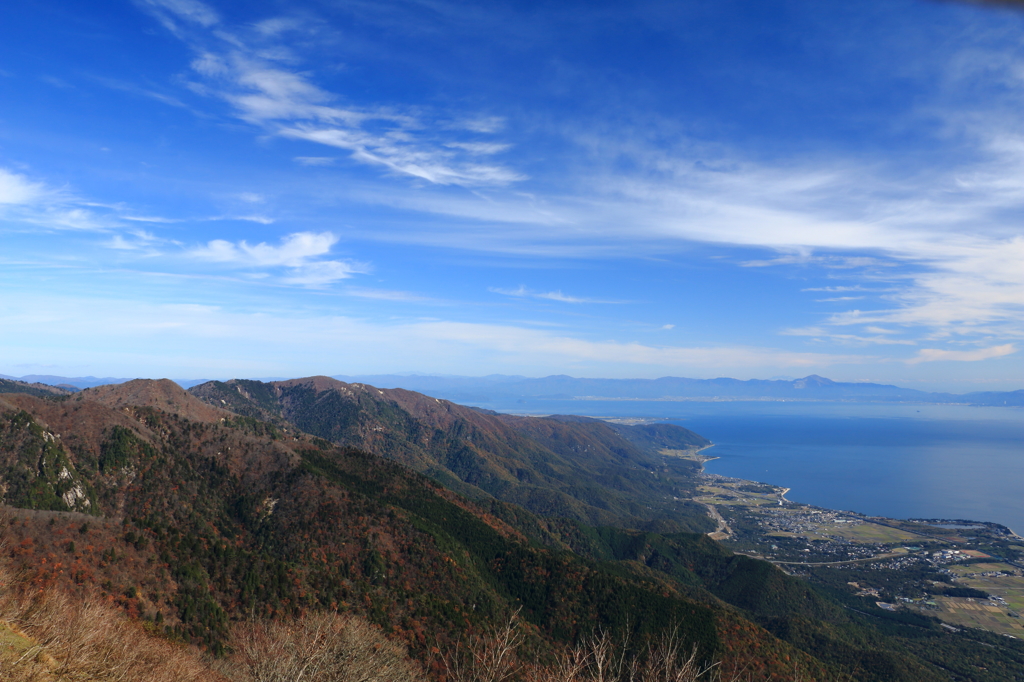 琵琶湖バレイにて湖北を望む③