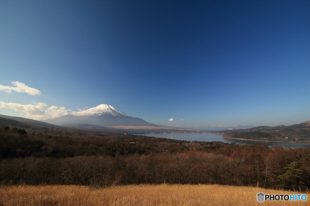 山中湖パノラマ台にて①