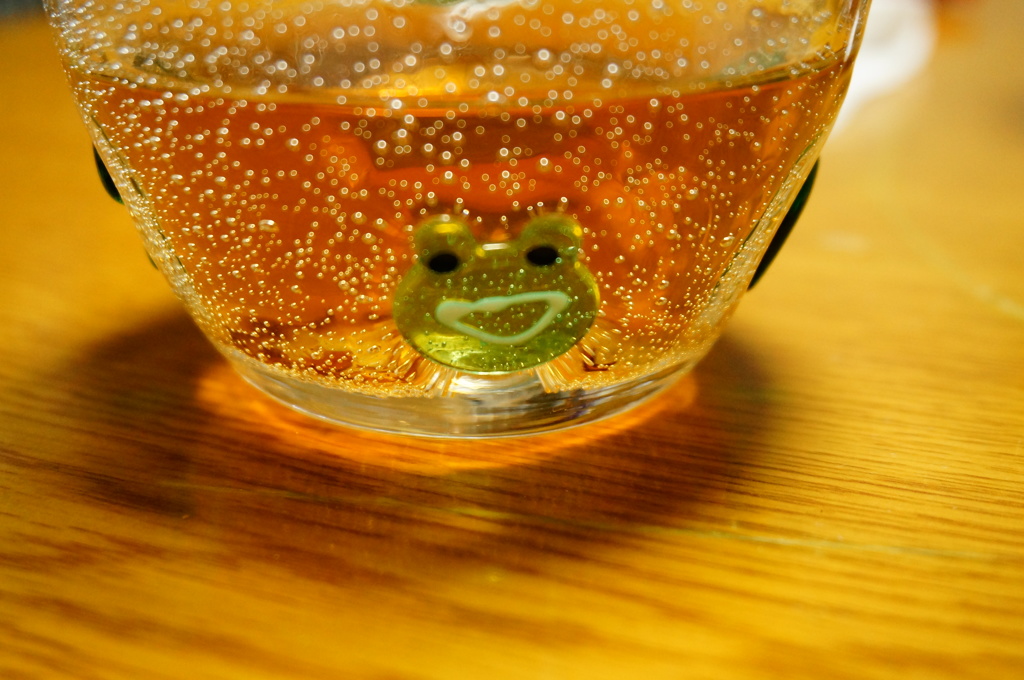 カエルさんグラス