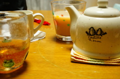 夕食後の・・ティータイム