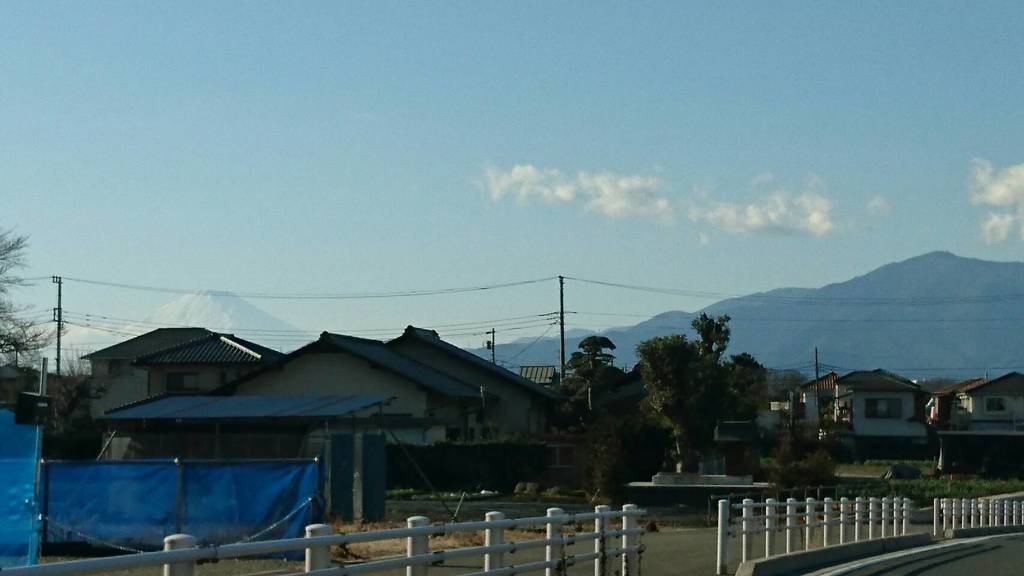 富士山見えたぁー˘︶˘♡