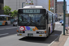 懐かしき、ノンステップバスの幕車！