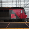 運転士がきれいに写りました。