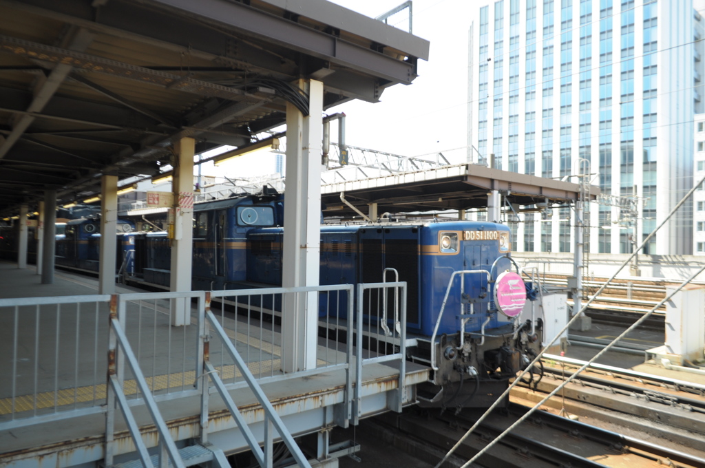 札幌に来ていた頃のトワイライトエクスプレス（2012年）