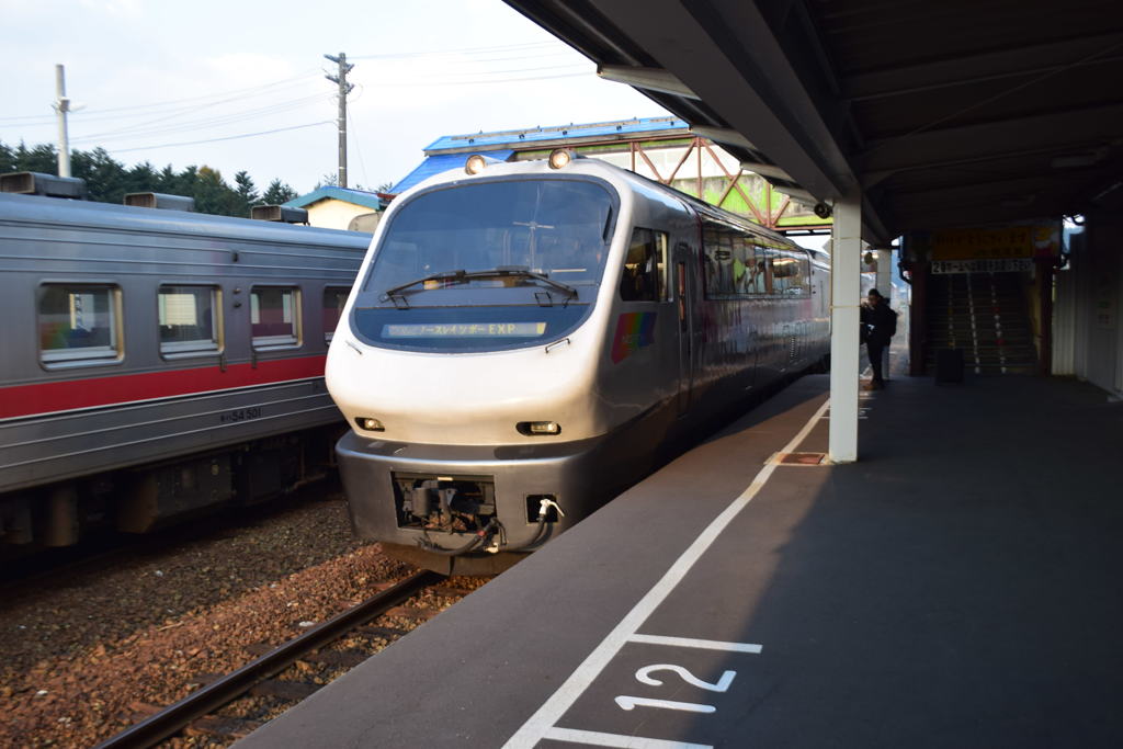 代走・特急スーパー宗谷2号　幌延駅