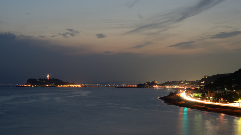 湘南の夜景