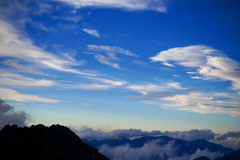 山の空