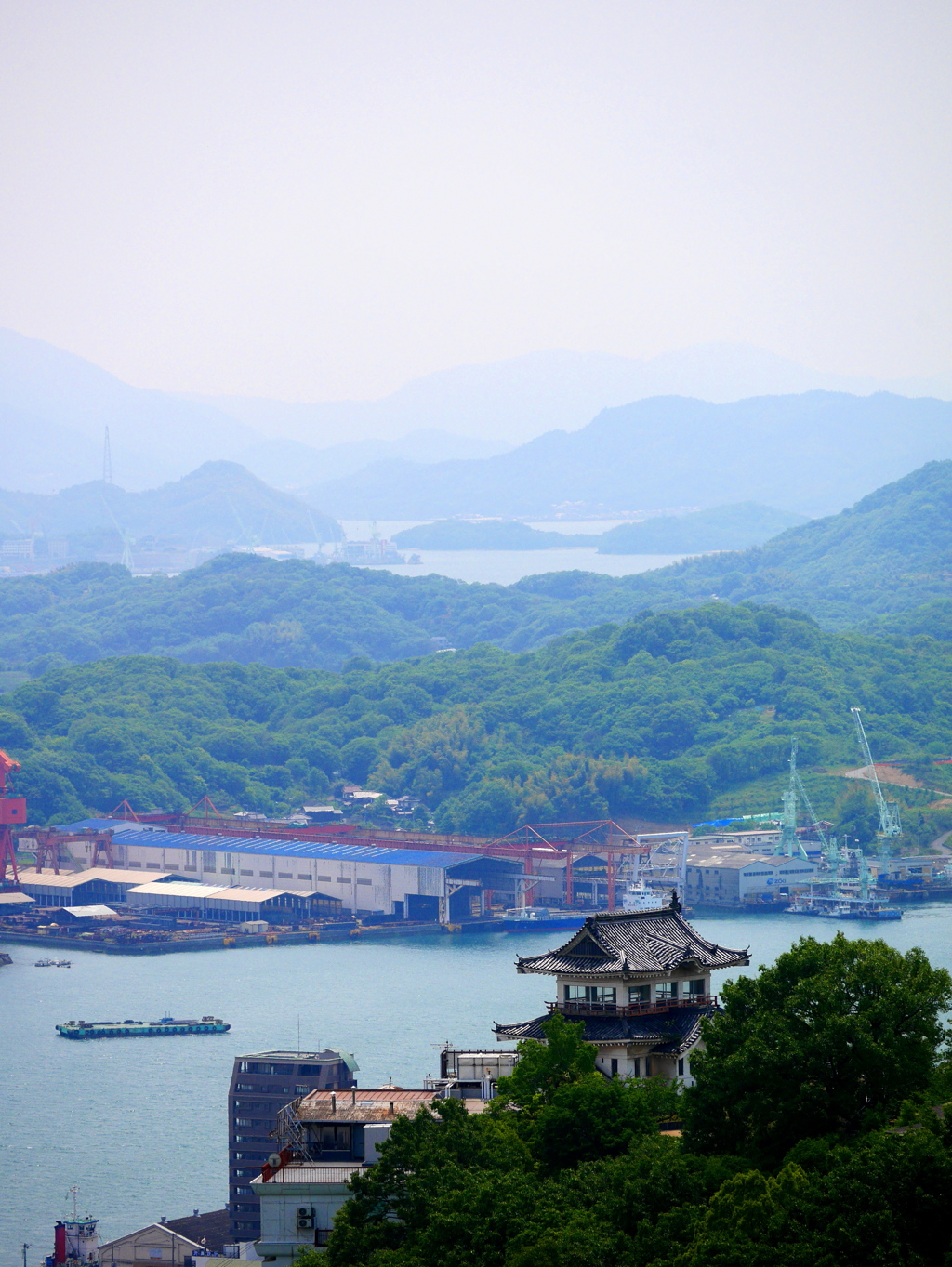 尾道城・遠景