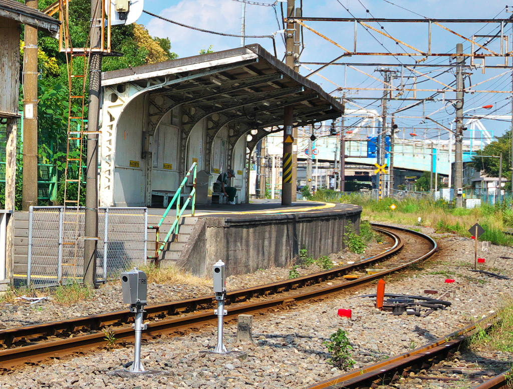 或る日のローカル駅。